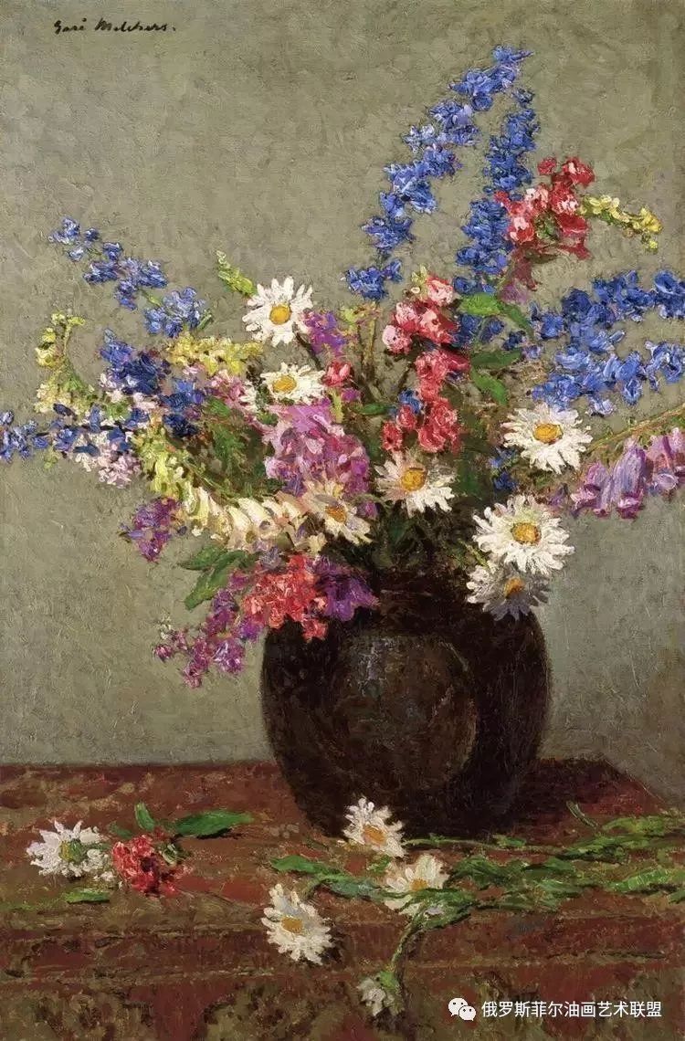 美国自然主义画派著名画家加瑞梅切斯油画作品欣赏