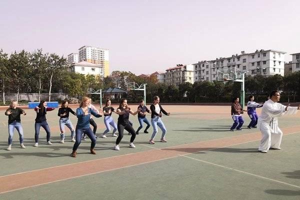 德国科蓉贝格实验中学师生走进济南中学 体验一天(图7)