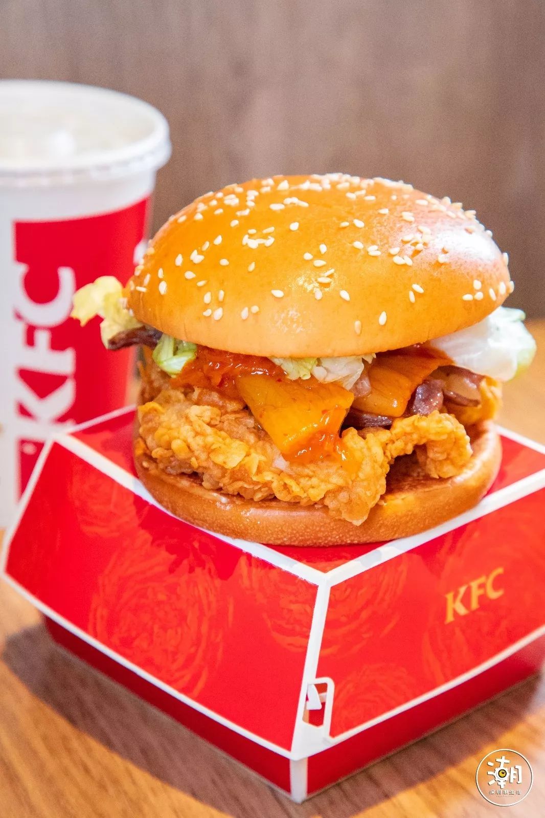 这次深圳人要快kfc泡菜肥牛鸡腿堡想吃全靠抢