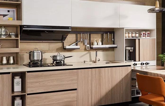 欧派橱柜收纳有道3㎡厨房也可以很大气