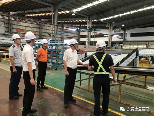 中堂镇委书记叶沃昌,镇委副书记黎建波带队到东莞市帕马斯迪利沙幕墙