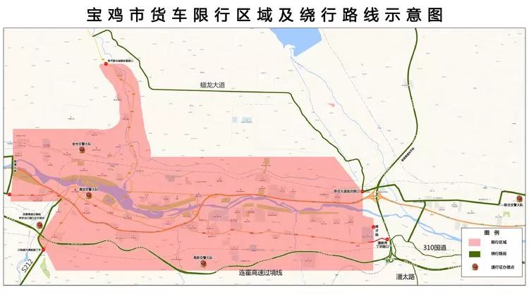 最新寶雞市區8條路段設置單行道3條路段禁止左轉看看都在哪