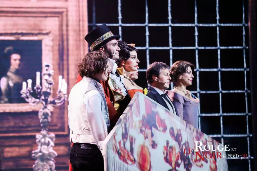 北京首演盛况空前摇滚红与黑燃情摇滚掀法语音乐剧狂潮