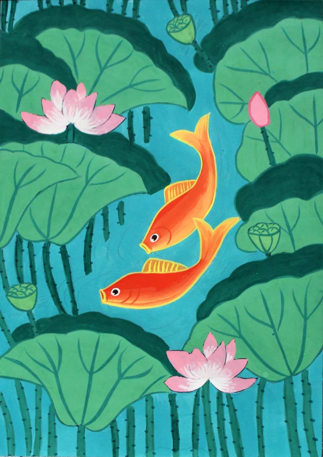 【名家推介】青州农民画画师——袁媛作品欣赏