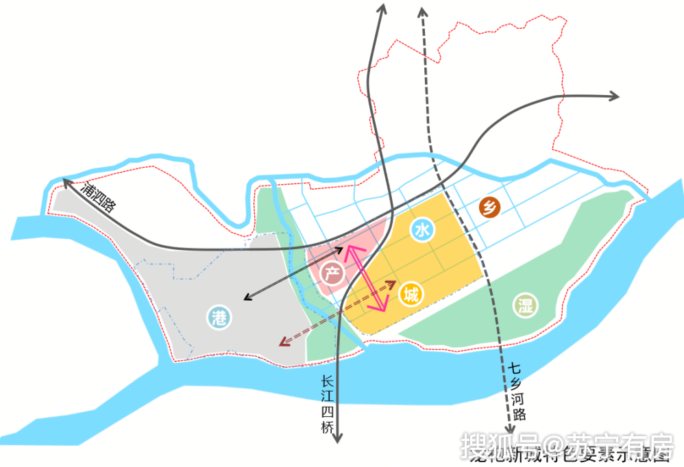 江北龙袍新城总体规划出炉江北又一新城即将崛起