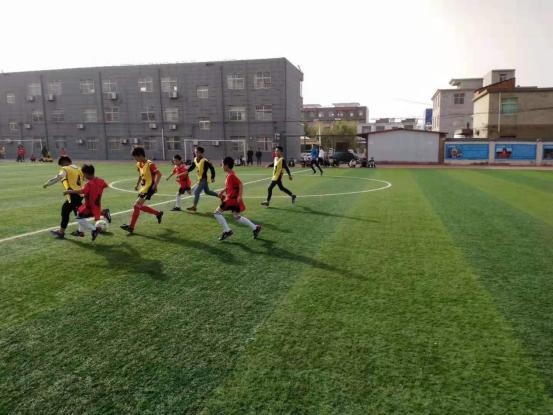 阜阳阜南王家坝镇中心学校举行2019年秋第一届中小学生足球联赛