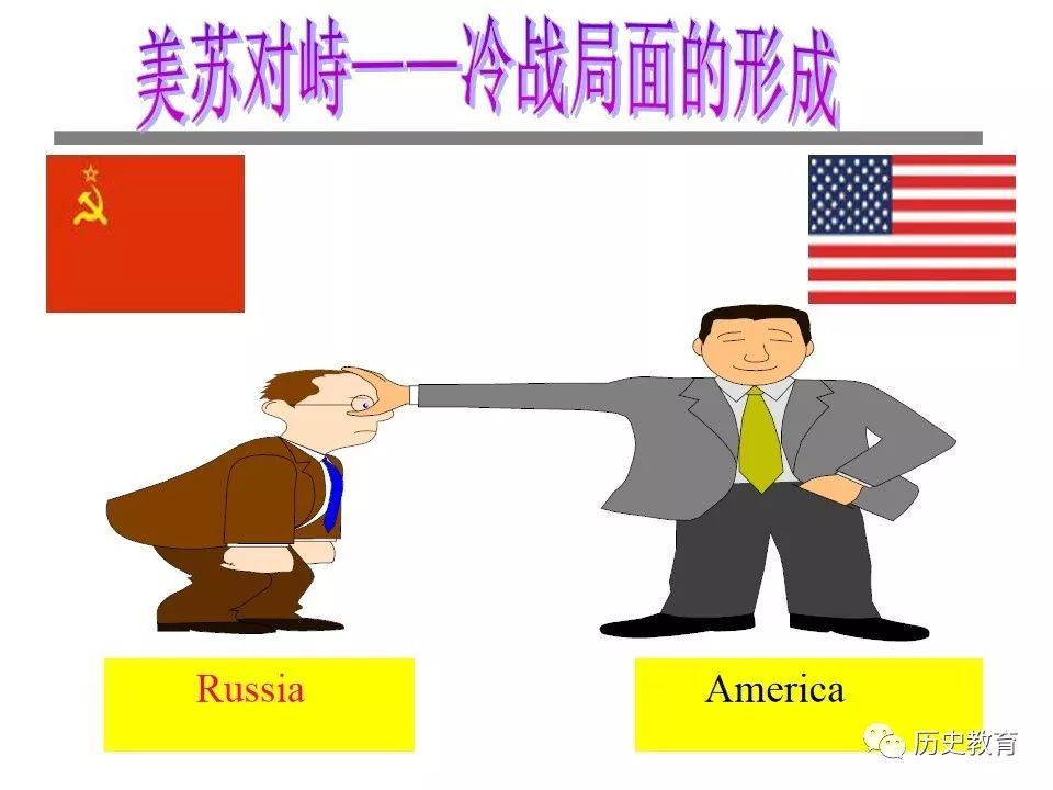 课件高中必修一美苏对峙冷战局面的形成