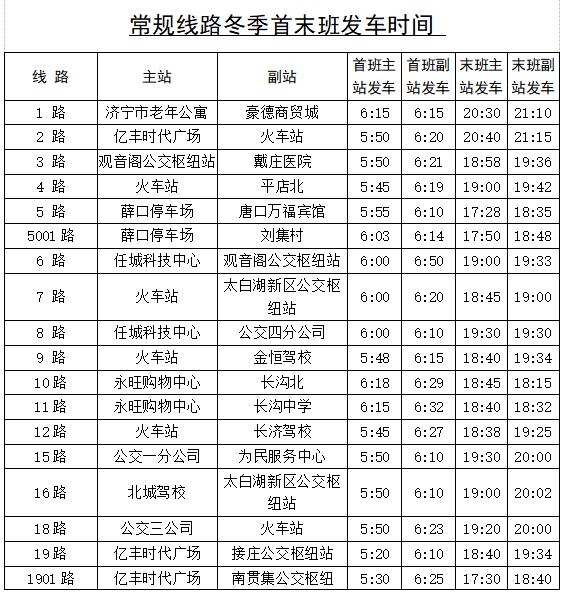 159路公交车路线时间表图片