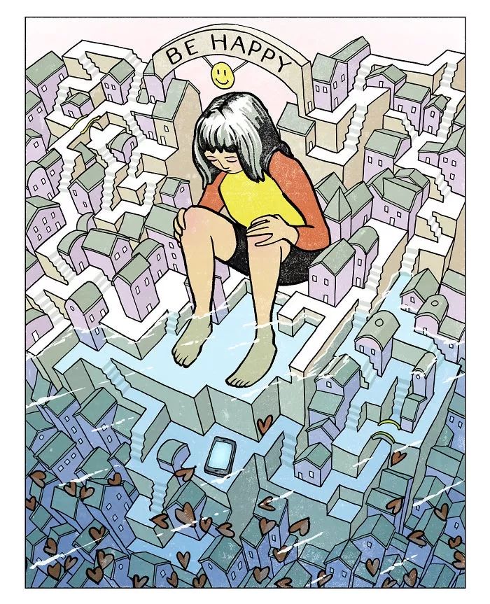 他画出史上最难3d迷宫一幅图画2天走出来要半个小时
