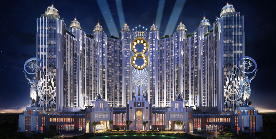 中国旅游景区大全之澳门影汇之星8字摩天轮