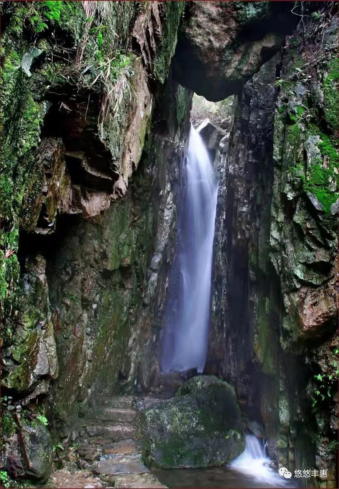 悬石瀑布作者章月珍