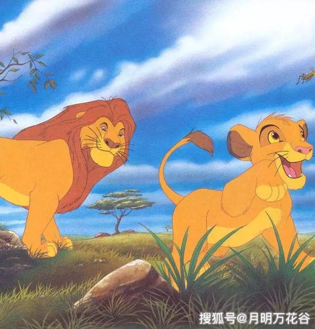 《狮子王》一代一代更迭,不仅是成长与责任,更是生命轮回的真谛_辛巴
