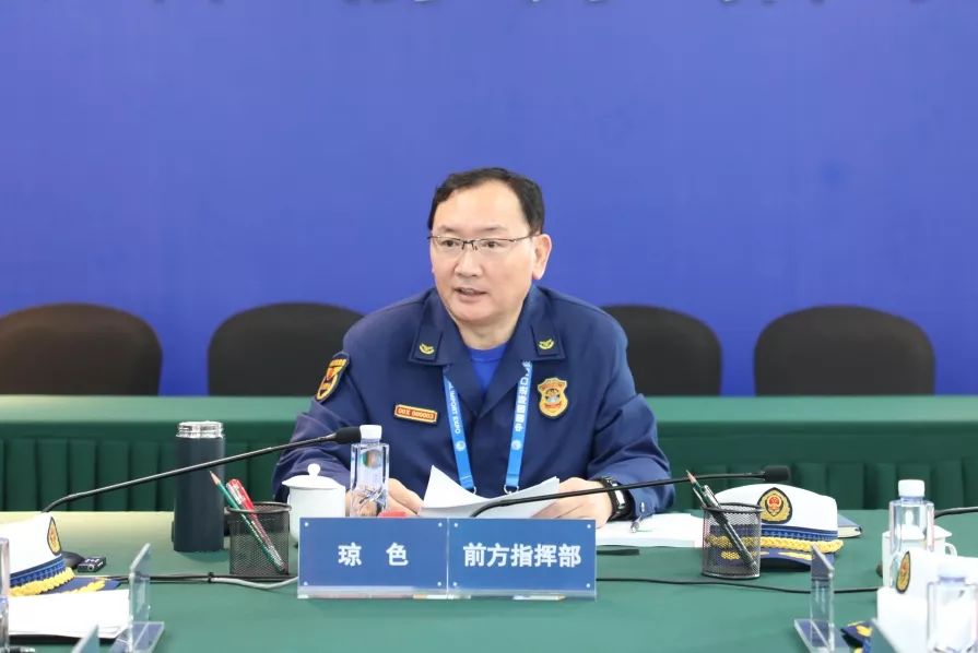 【调研督导】应急管理部消防救援局琼色副局长来沪调研督导第二届进博