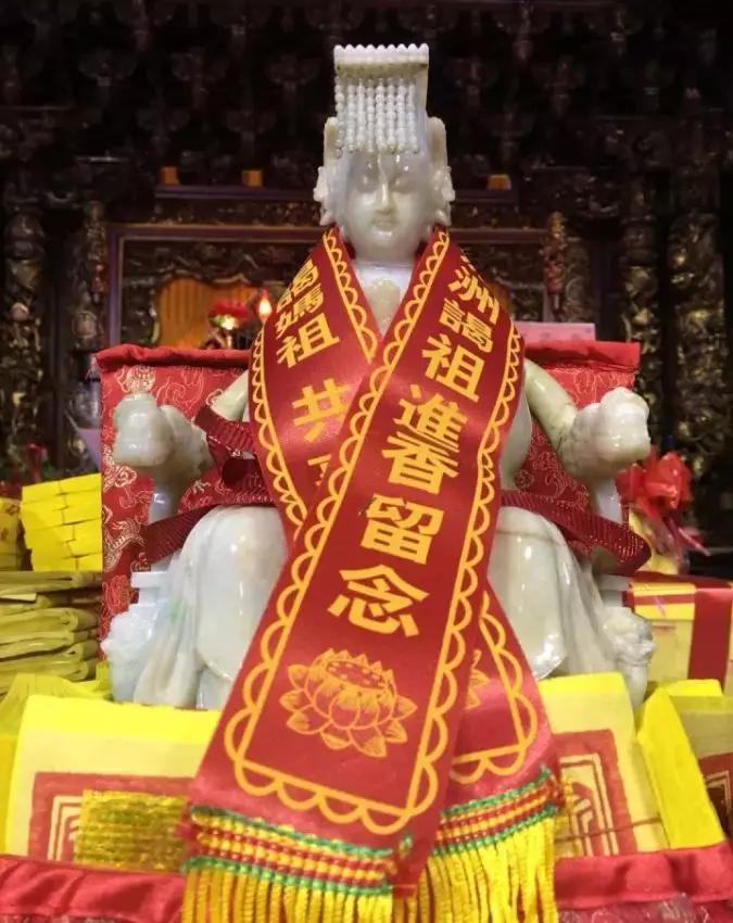 世界上最大的翡翠妈祖像,价值3个亿,竟是私人捐赠的!