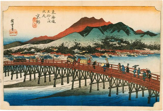 原创葛饰北斋与浮世绘的发展普鲁士蓝的奇妙作用
