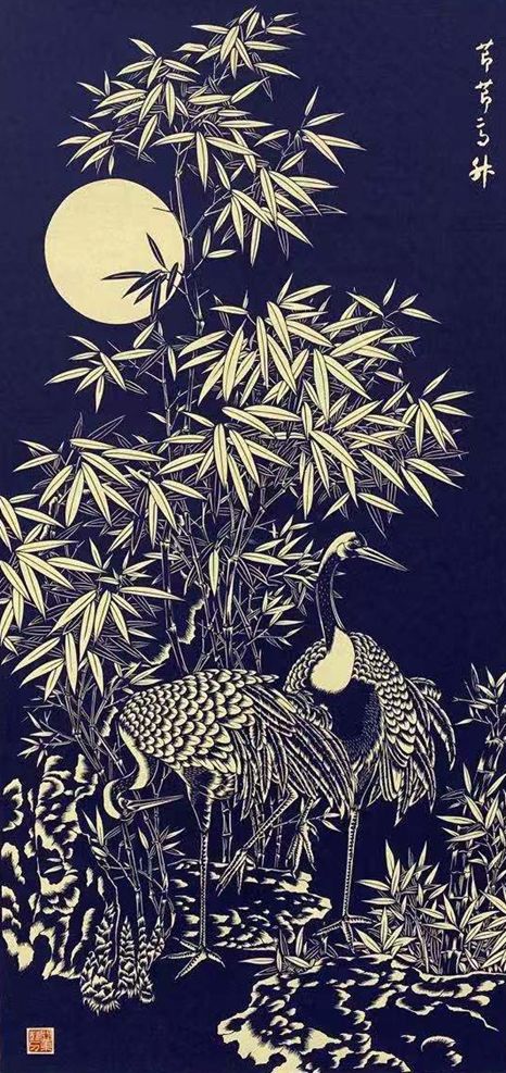 世界最长刻纸作品惊现东盟文化艺术交流中心