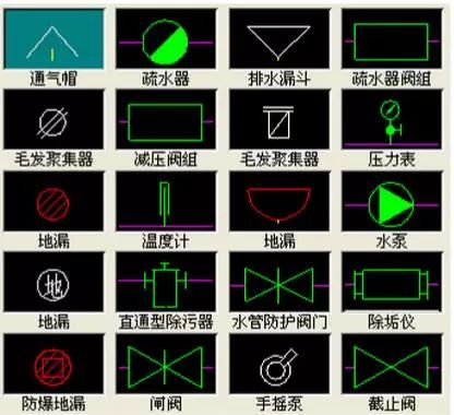 315个阀门cad符号图画法33条cad技巧抓紧收藏!