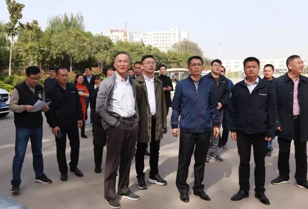 再一次来到济源厂区!林政辉执行总经理期待中激励我们奋勇前行!