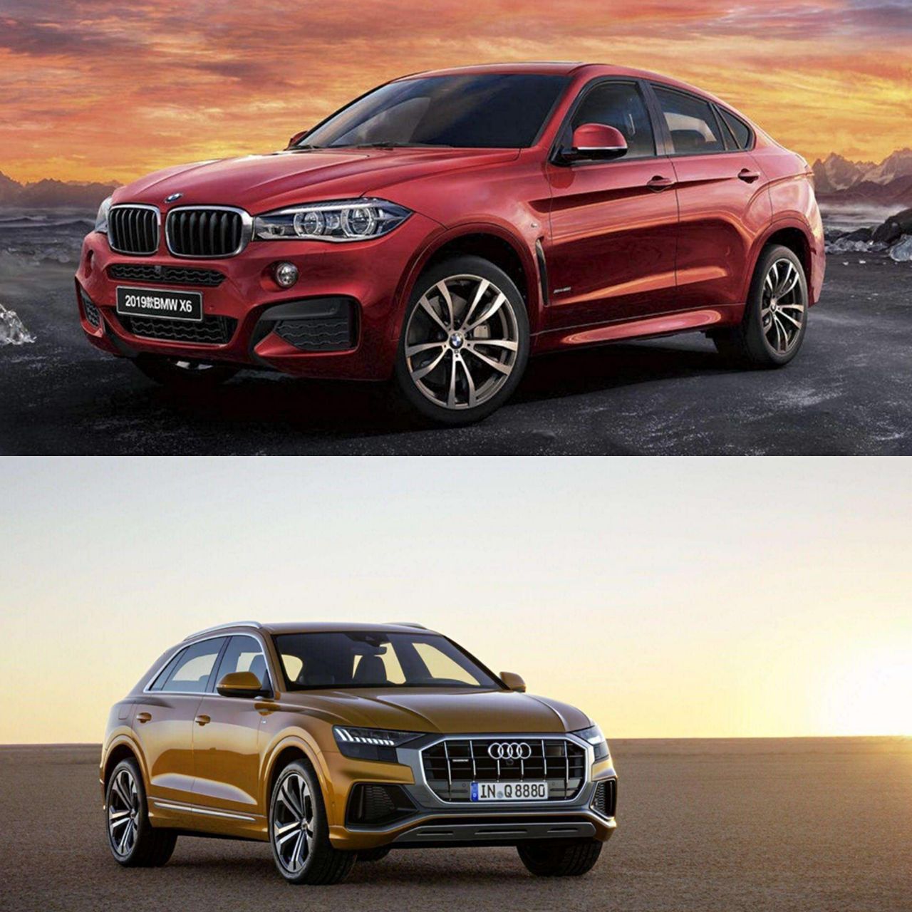 奥迪q8与宝马x6横评对比是破局还是守局