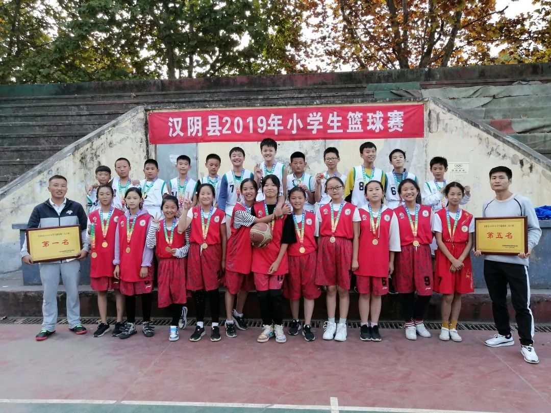 一小喜讯汉阴县城关一小荣获全县小学生篮球赛女子组冠军