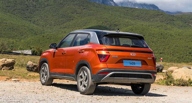 现代ix25是几缸车_北京现代新一代ix25 10.58-13.68万元_全新设计理念内饰科技感