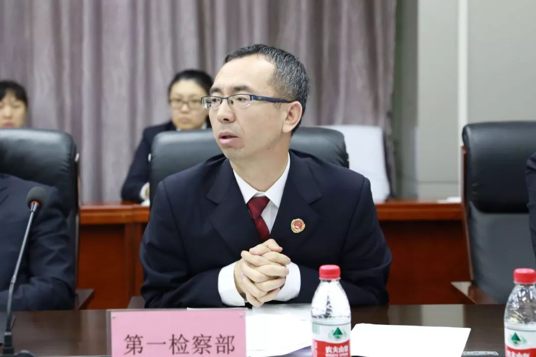 第一检察部主任于永胜,检察委员会专职委员兼第二检察部负责人刘占民