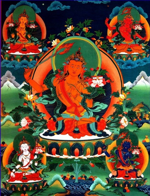 原来五台山文殊菩萨是莲花生大士的师傅这到底是怎么回事