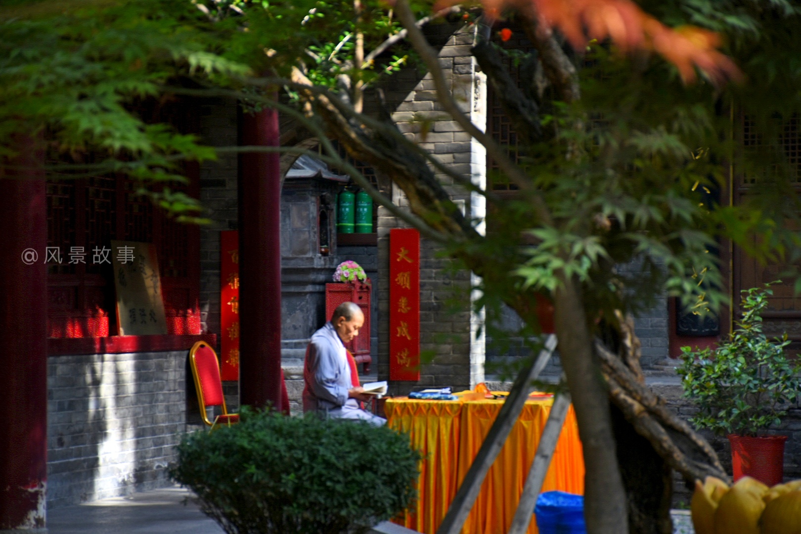 西安炮房街上的尼僧寺院曾是皇家寺院现偏居一隅游人稀
