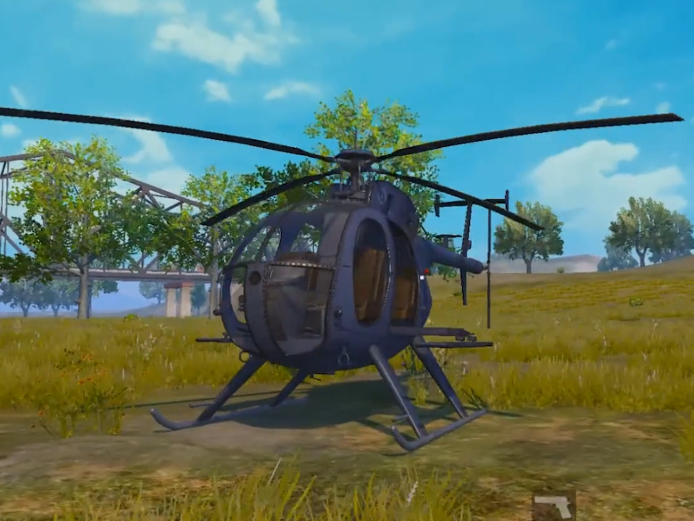 和平精英开直升机等于自杀玩家用m249扫爆网友还是地面安全