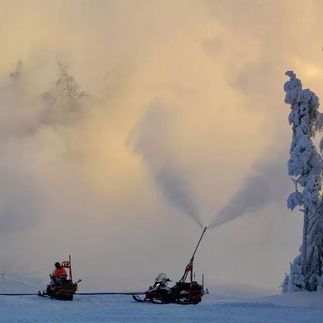芬兰沃卡蒂  秘境滑雪场