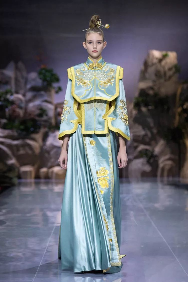 天玺展示穿在身上的中国文化