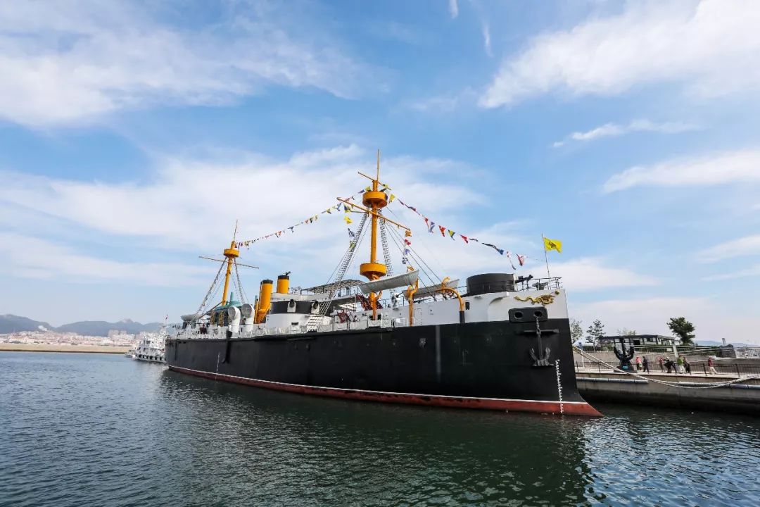 定远号纪念舰!我们约好了,刘公岛见!