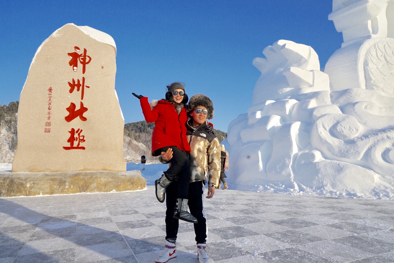 原创东北漠河下午4点黑天40度当地人怎么生活你会去漠河旅游吗
