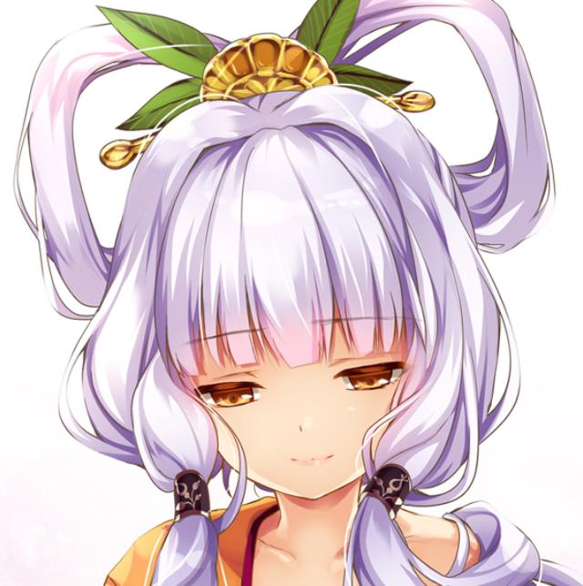 二次元动漫大头贴,打扮华丽,天真烂漫,楚楚动人的小萌妹!_头像