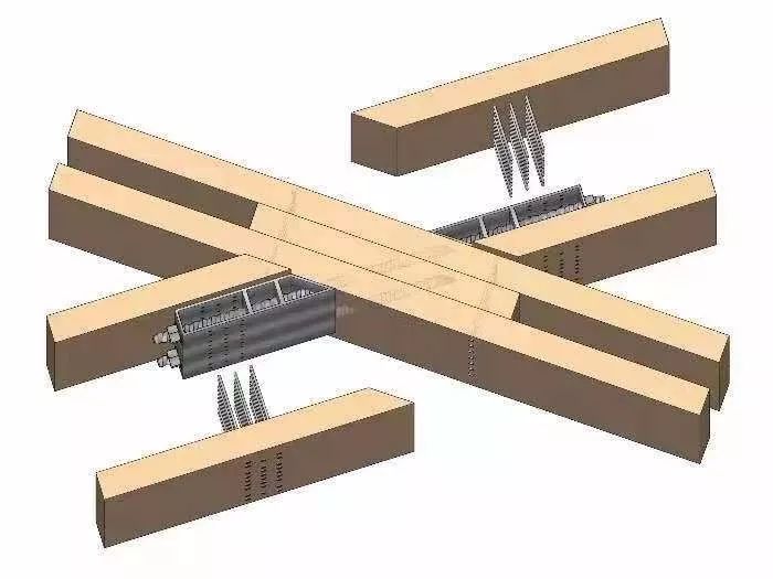钢结构技术苔花如米小也学牡丹开传统互承结构的当代应用