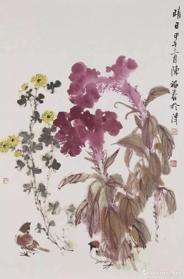 陈福春 | 国画之写意花鸟作品欣赏(一)