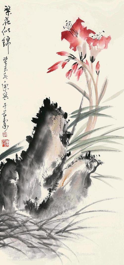 康师尧长安画派中唯一以花鸟画见长的画家