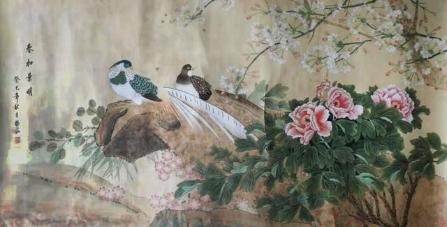 书画家薛振海国画作品赏析