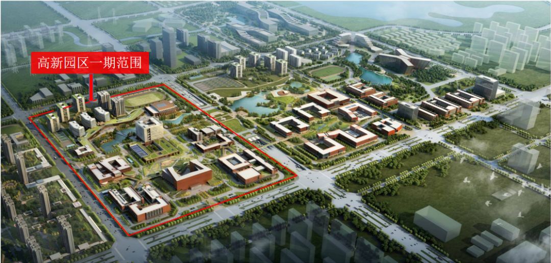 校区面积总和中国科大高新园区(一期)项目总建筑面积这标志着举行奠基
