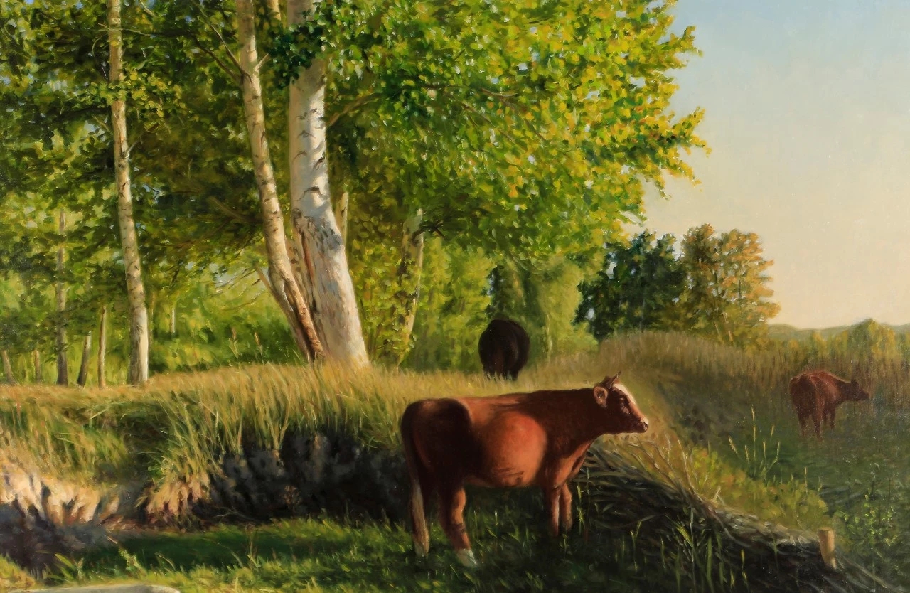 花一同艺术中心自然之声徐飞油画展