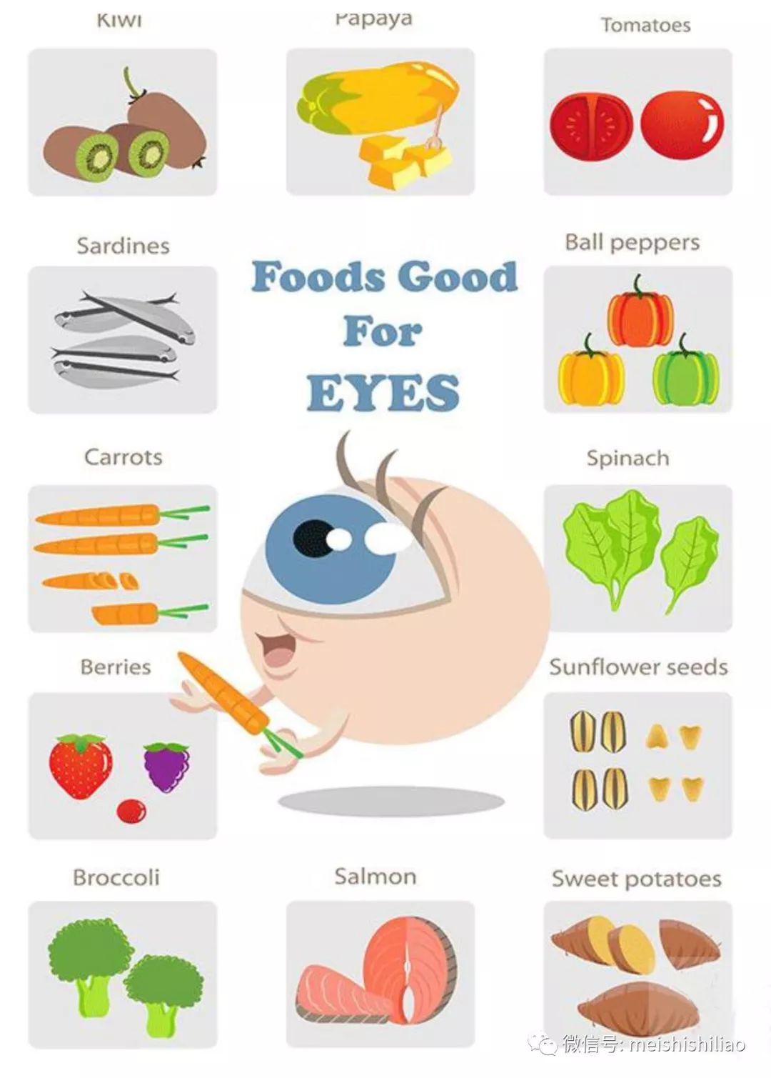 爱护眼睛眼睛保健从饮食食疗开始眼睛喜欢的食物是什么