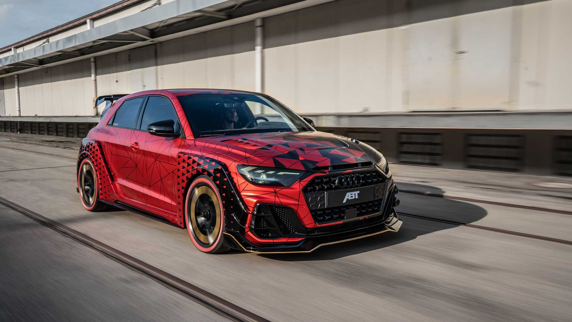 abt出品,爆改奥迪a1,最大马力超400匹,仅此一辆,不卖,显罢用