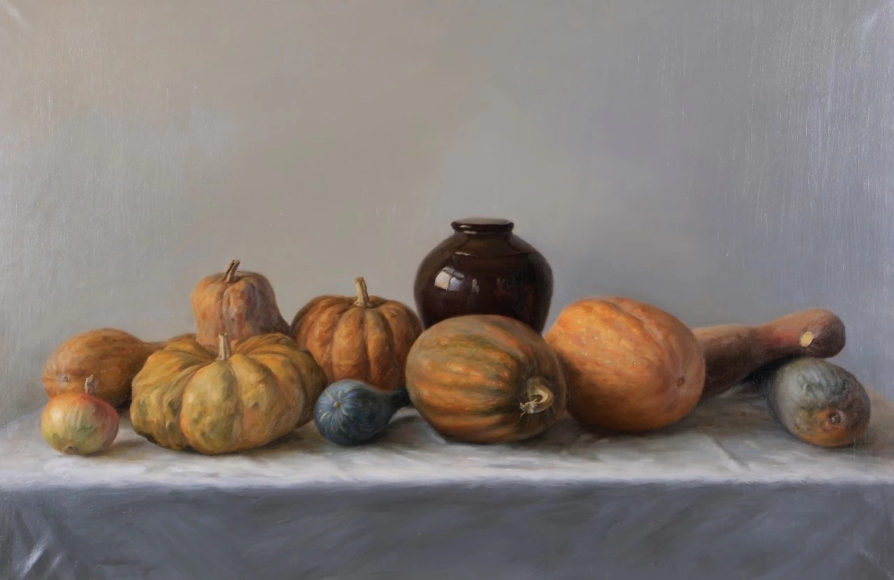 花一同艺术中心自然之声徐飞油画展