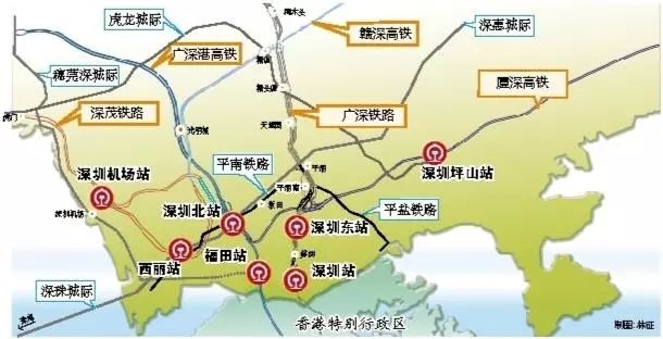 重磅深惠城軌鐵路工程正式招標臨深這個區域直接受益