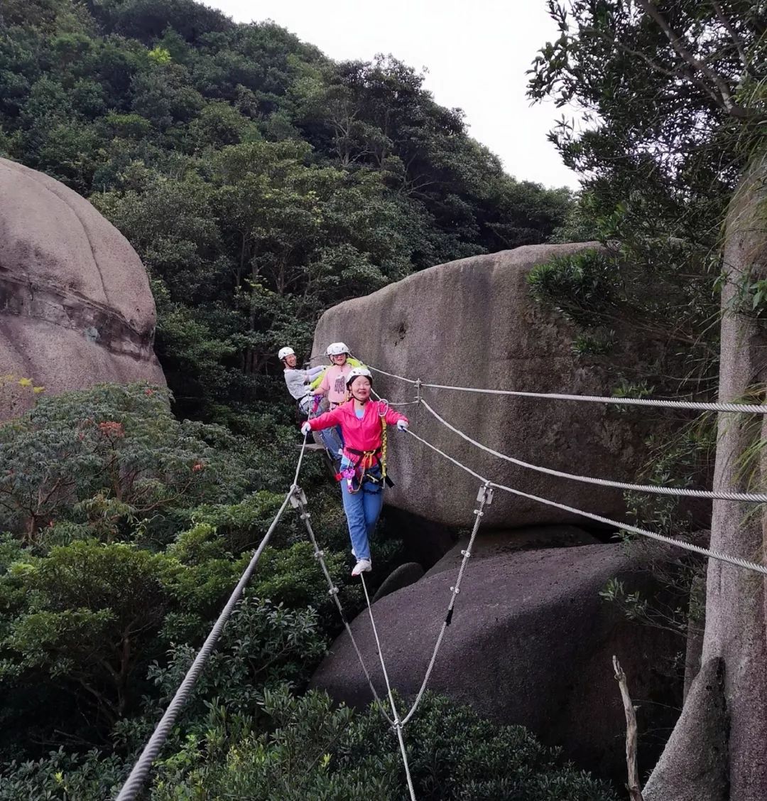 刺激太姥山飞拉达解锁高空攀岩挑战不可能