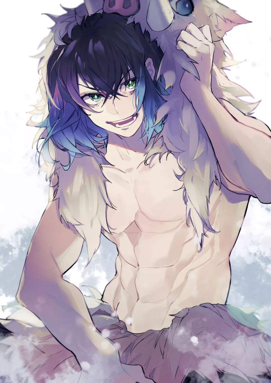 壁纸7878嘴平伊之助鬼灭之刃646期