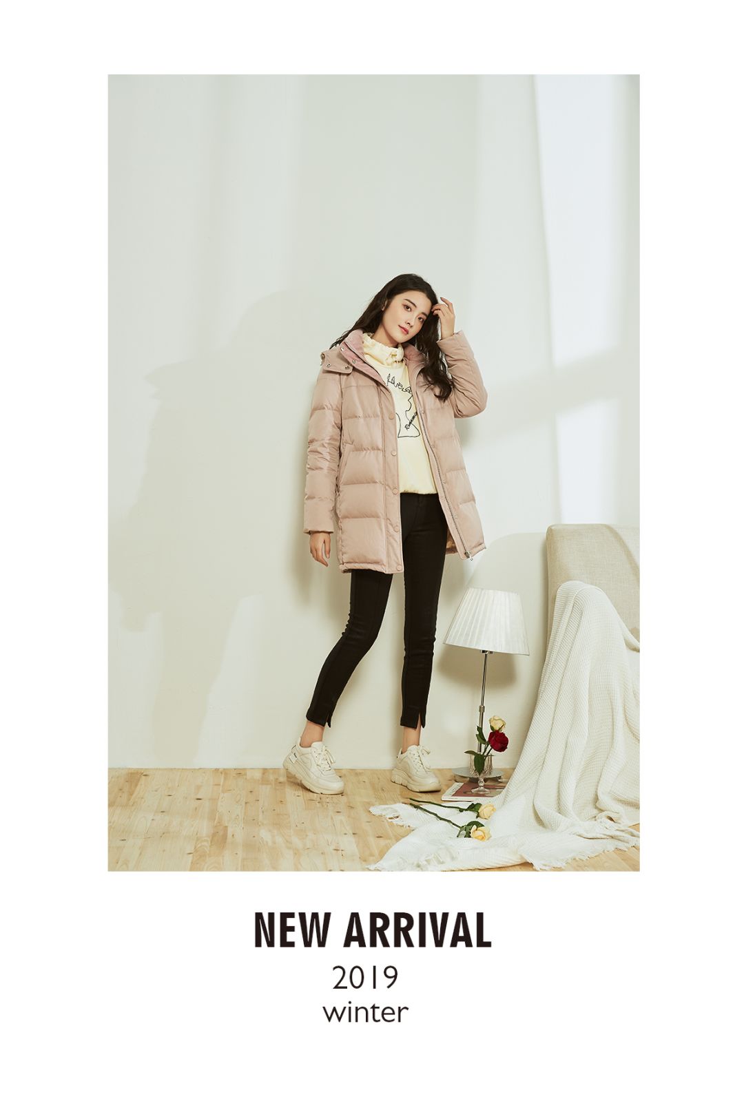 justzzu羽绒服减龄保暖自带高级感