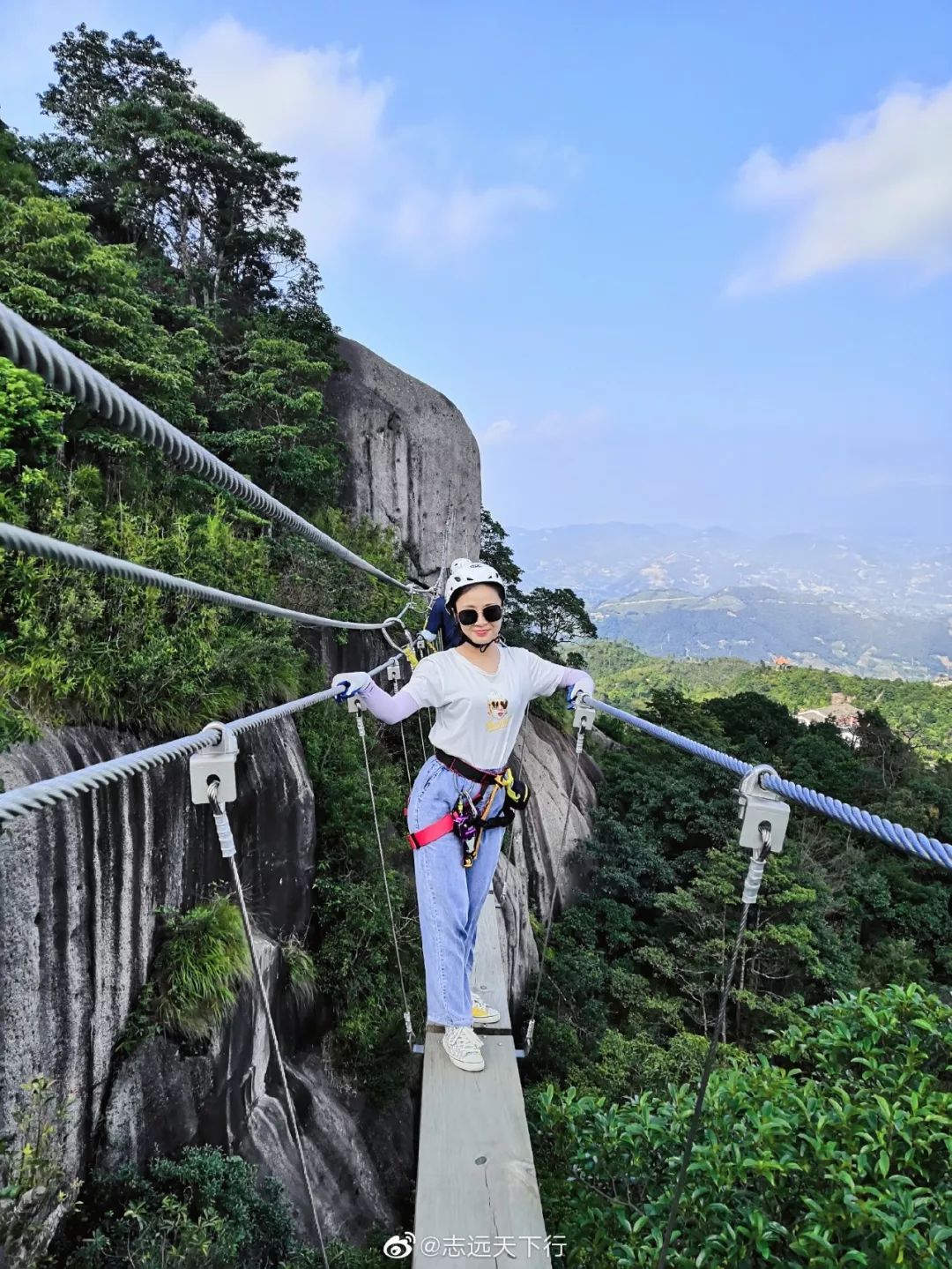 刺激太姥山飞拉达解锁高空攀岩挑战不可能