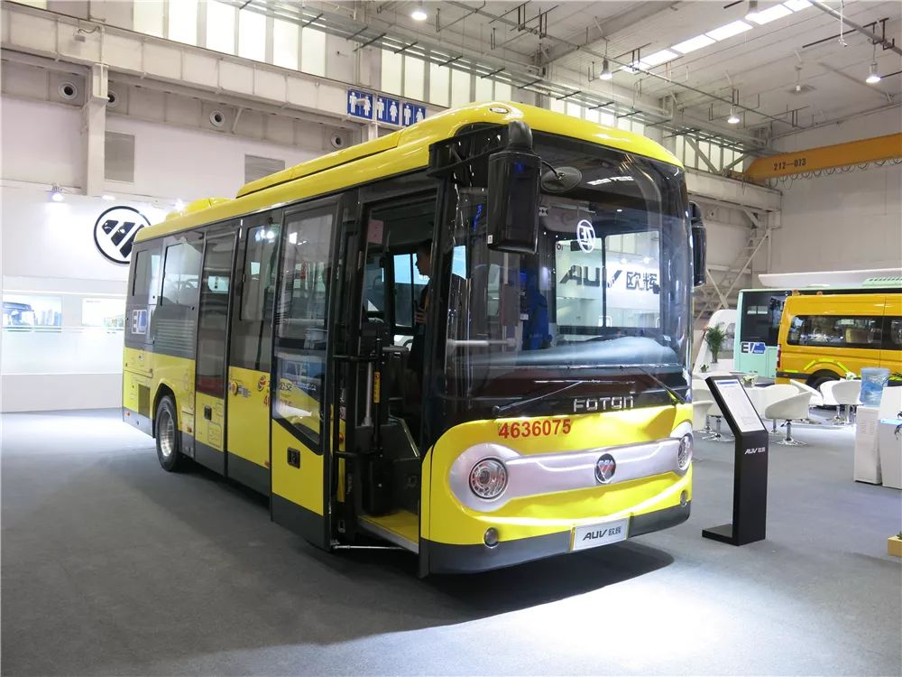 新能源客車,分別為:bj6105純電動城市客車,bj6123氫燃料電池城市客車