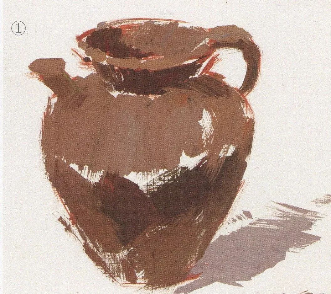 超强干货丨色彩单体之陶罐的刻画